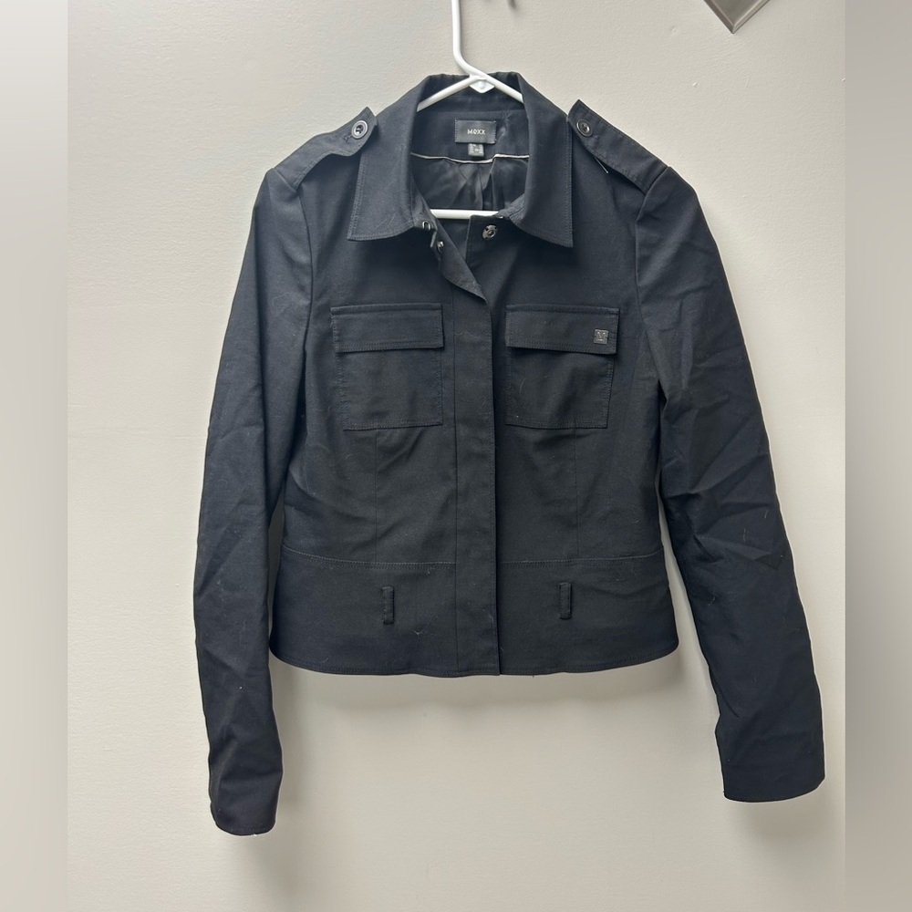 Mexx Women’s Black Military Style Jacket‎